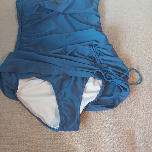 BMJL Tummy Control Slimming One Piece Swim Dress Sz-M - Picture 6 of 13